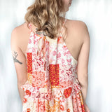 Patchwork Maxi Dress Amaryllis