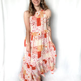 Patchwork Maxi Dress Amaryllis