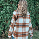 Neutral Plaid Shacket
