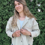 Stargazer Embroidered Denim Jacket Veveret