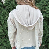 Stargazer Embroidered Denim Jacket Veveret