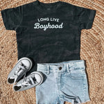 Long Live Boyhood Camo Tee Raising Brave
