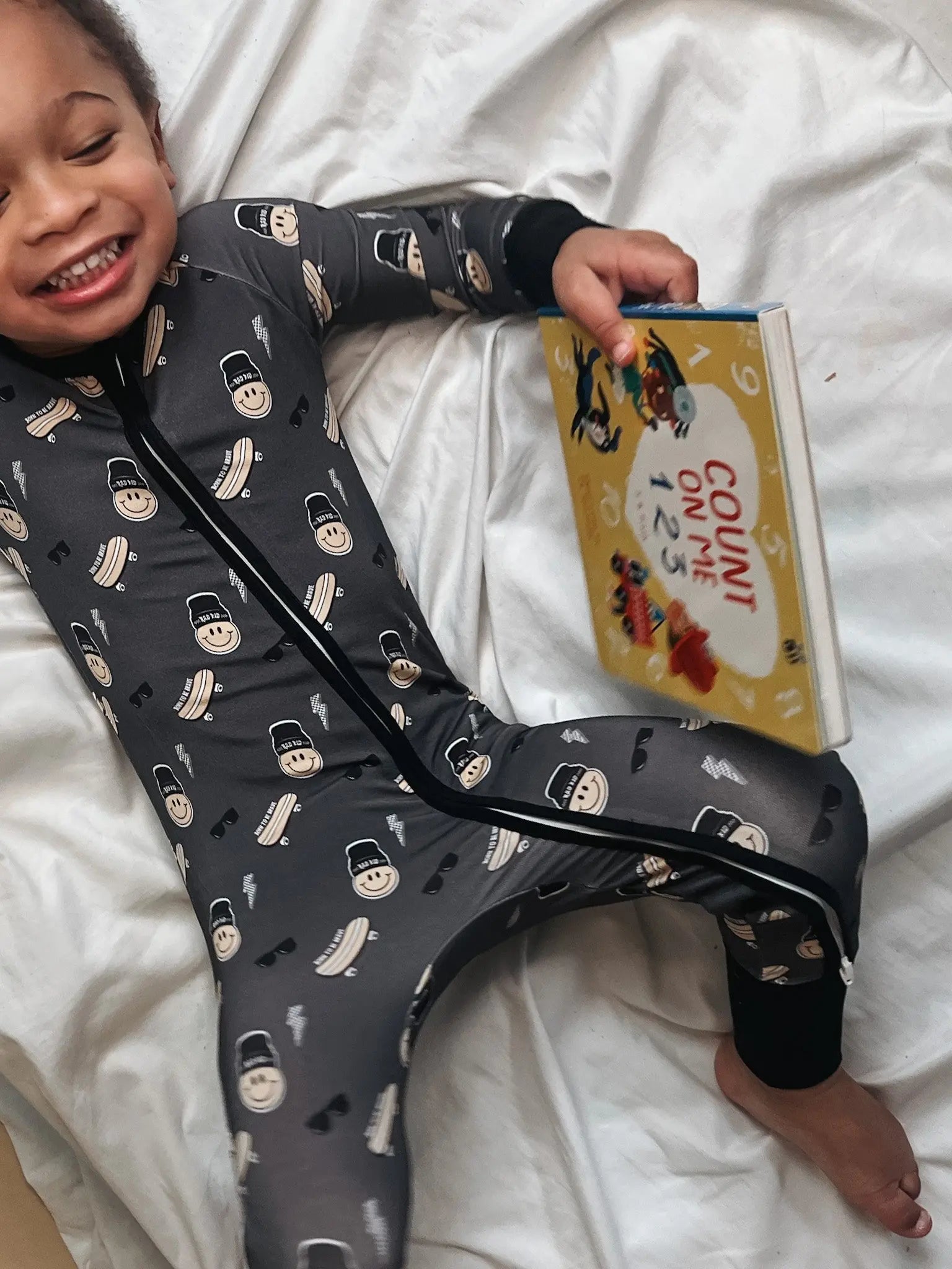 Rad Kid Bamboo Romper Raising Brave