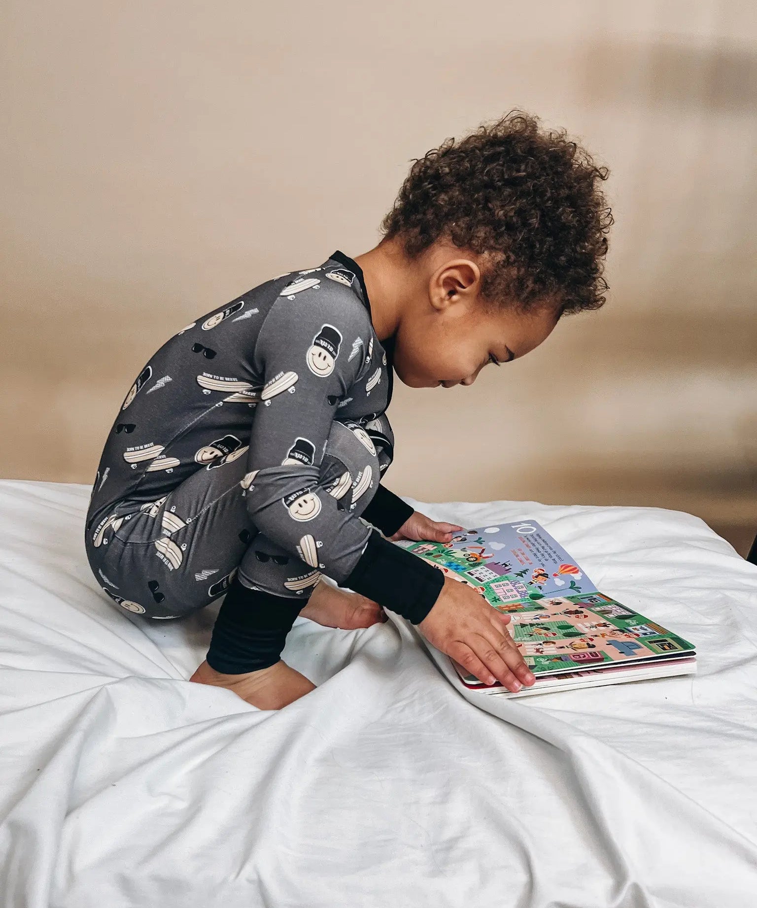 Rad Kid Bamboo Romper Raising Brave