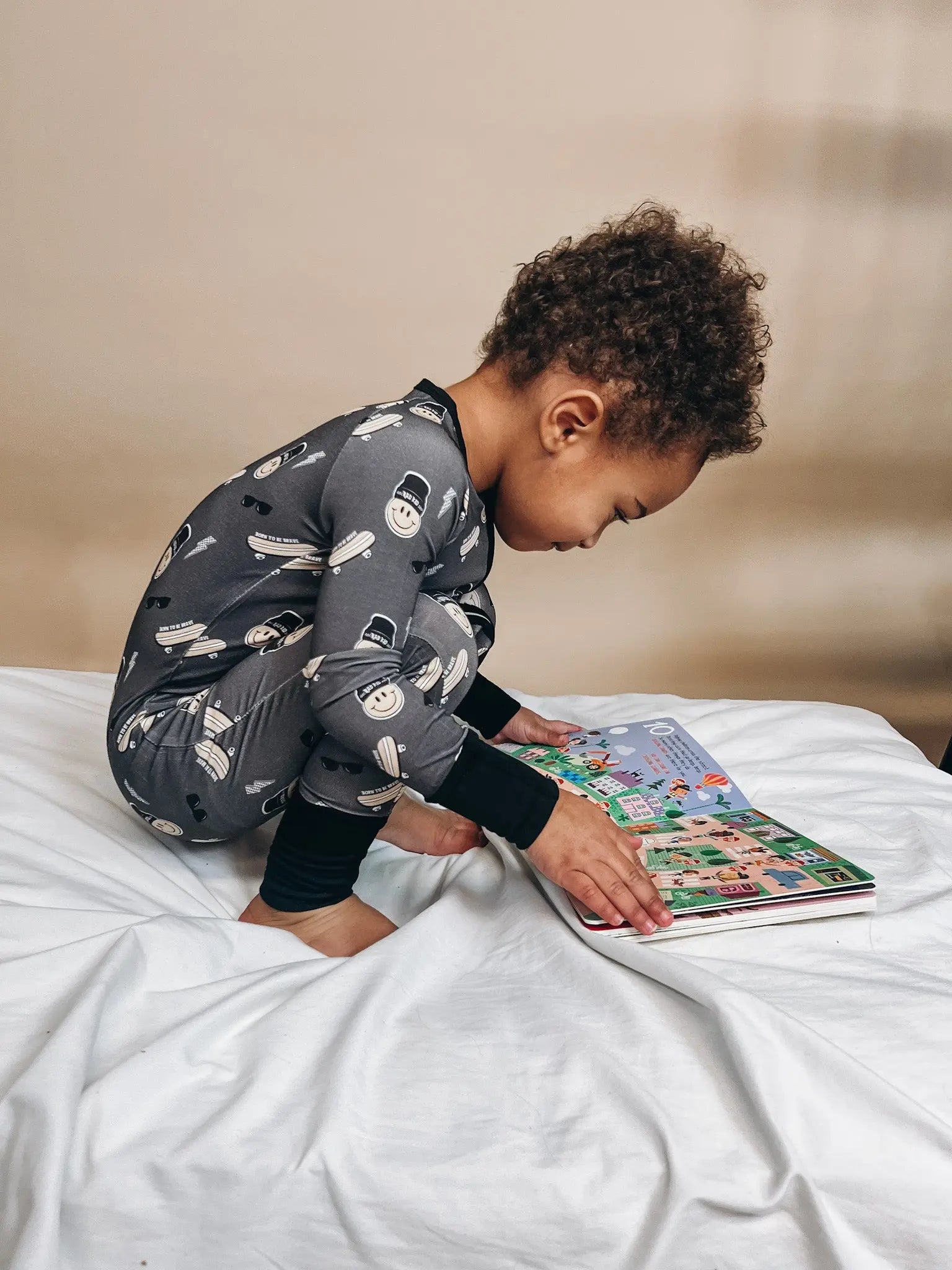 Rad Kid Bamboo Romper Raising Brave