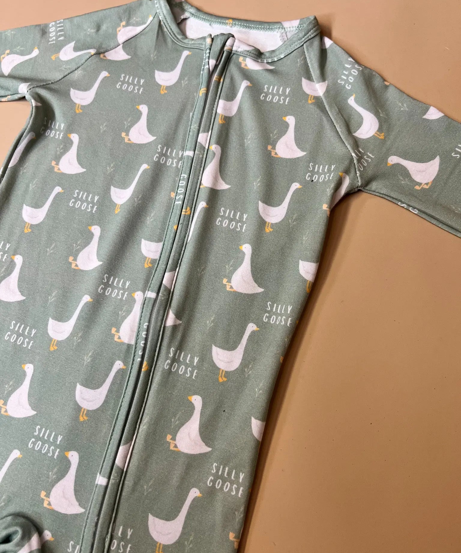 Silly Goose Bamboo Romper Raising Brave