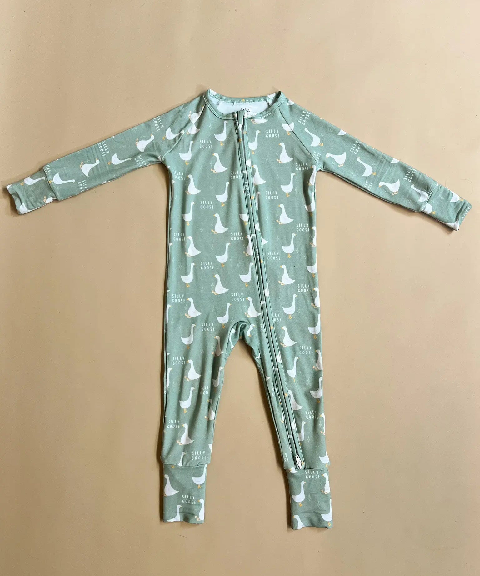 Silly Goose Bamboo Romper Raising Brave