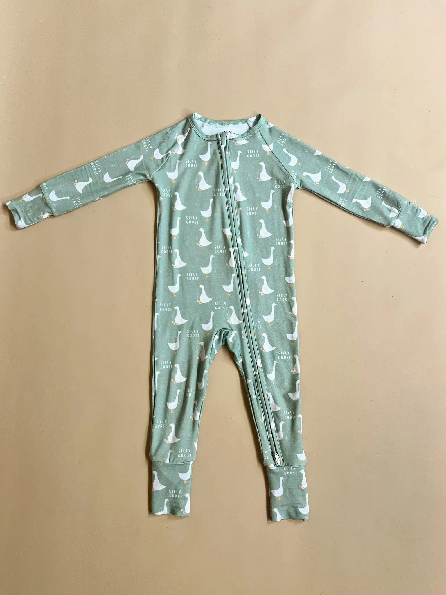 Silly Goose Bamboo Romper Raising Brave