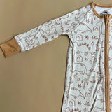 Boho Dinosaur Bamboo Romper Raising Brave