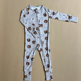 Love You Beary Much Bamboo Romper Raising Brave