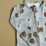 Love You Beary Much Bamboo Romper Raising Brave