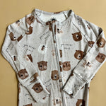 Love You Beary Much Bamboo Romper Raising Brave