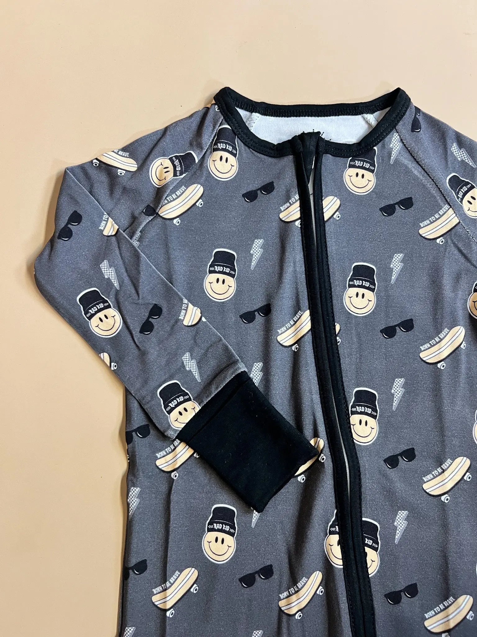 Rad Kid Bamboo Romper Raising Brave