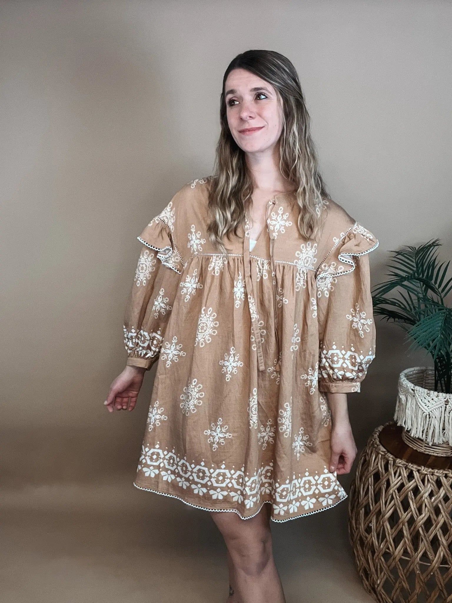 Mandala Babydoll Dress GiGio