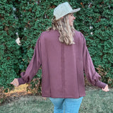 Embroidered Varsity Pullover