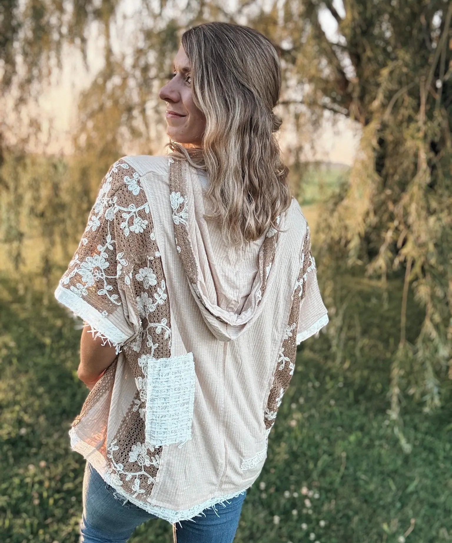 Daydream Patchwork Boho Top POL