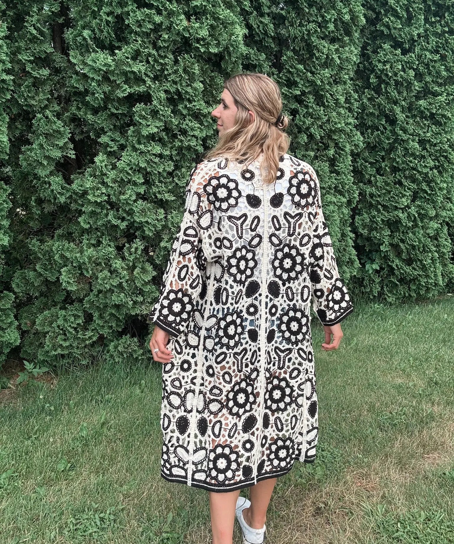 Midnight Crochet Cardigan POL