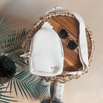 Adventure Awaits Cream Sling Bag Pretty Simple