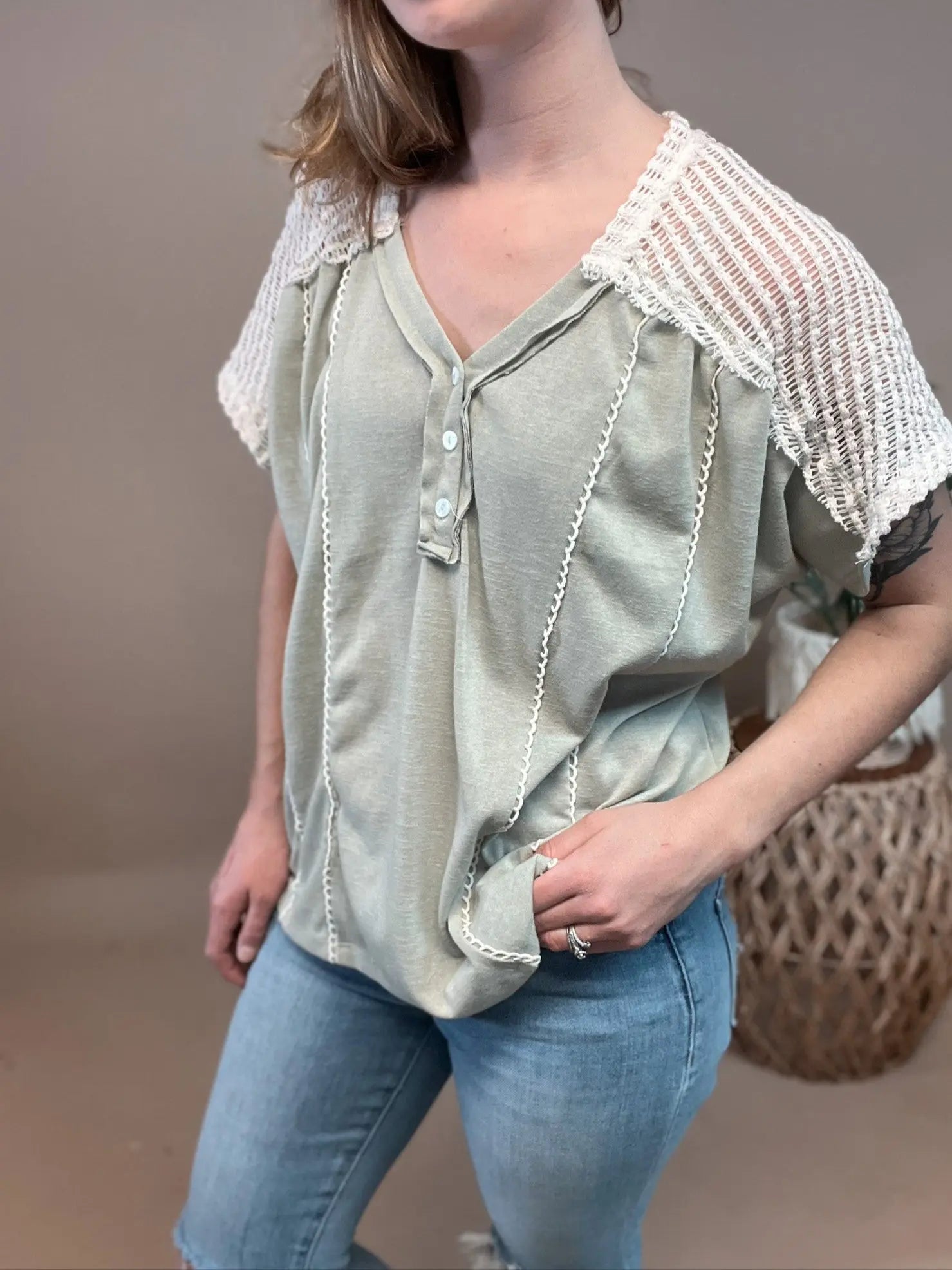 Crochet Sage Blouse Andree By Unit