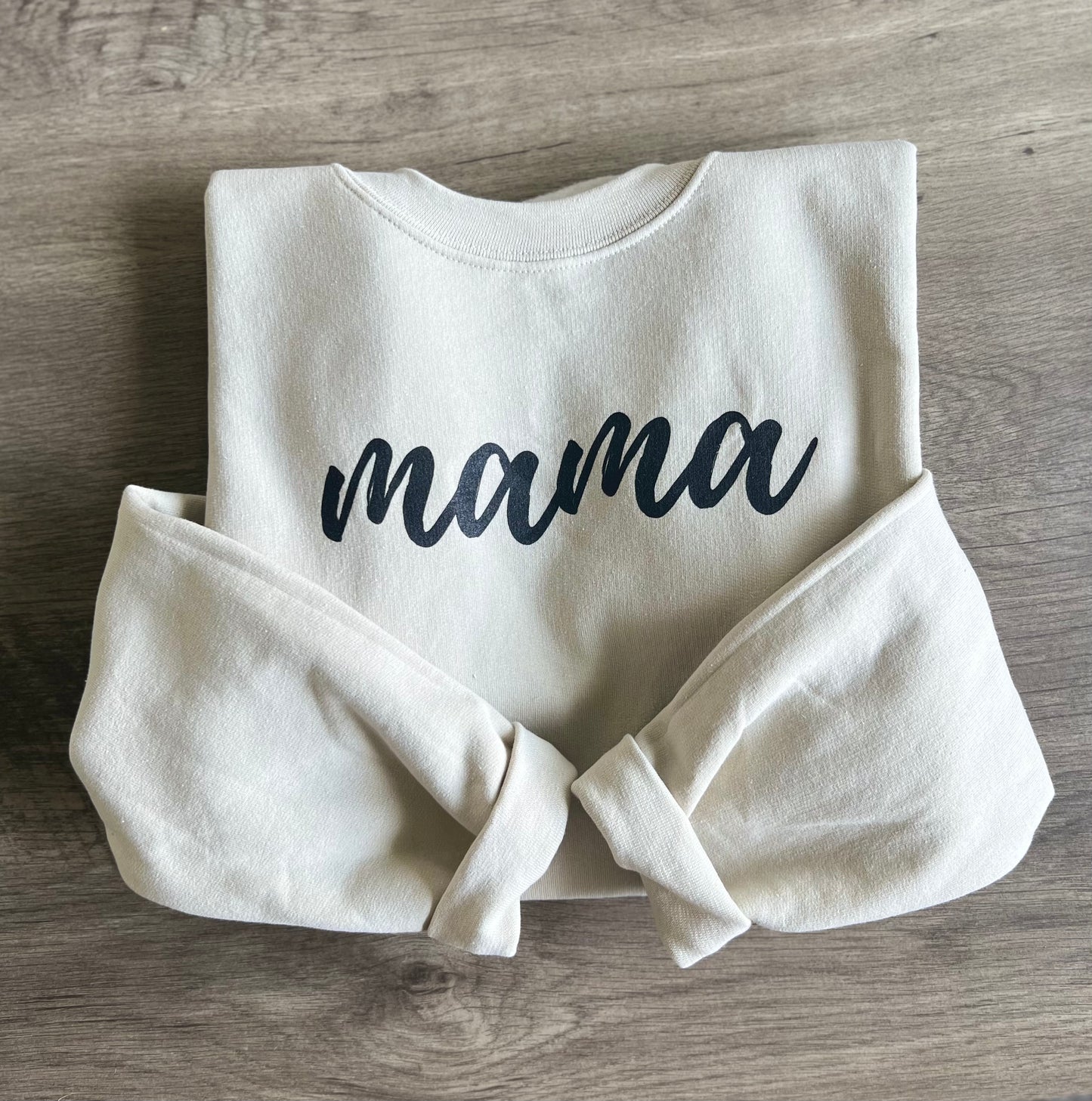 Mama Crewneck- Sand