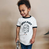 Half Pint Toddler Graphic Tee Raising Brave