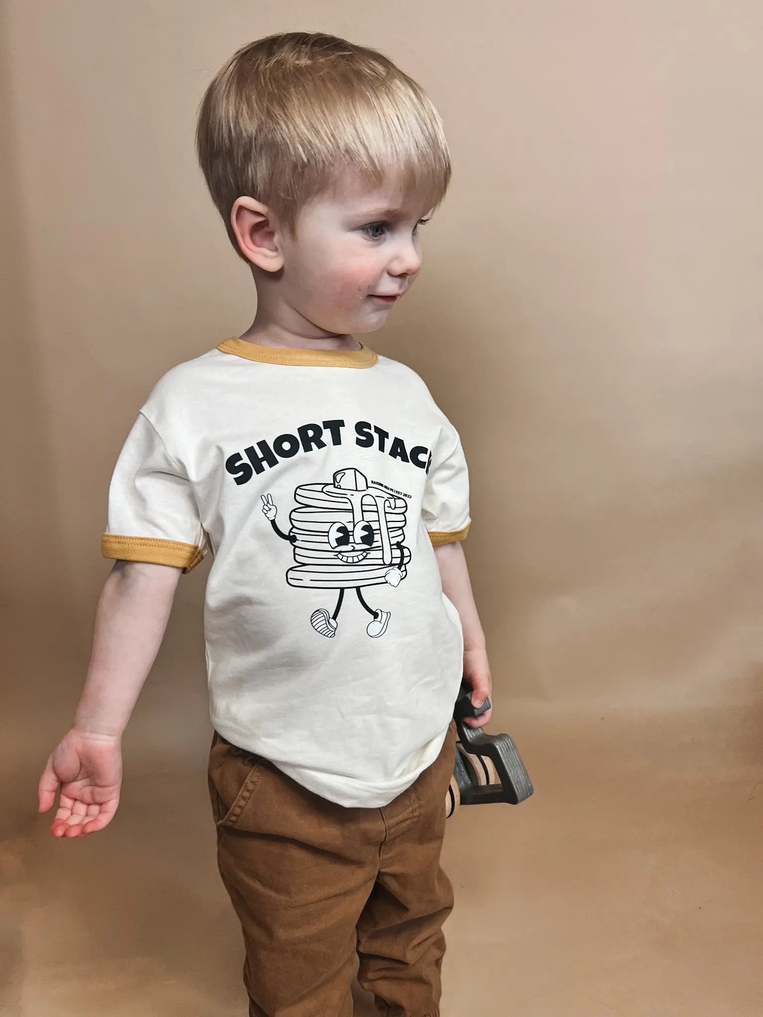 Short Stack Toddler Graphic Tee Raising Brave