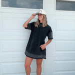 Mineral Washed T-Shirt Dress Very J