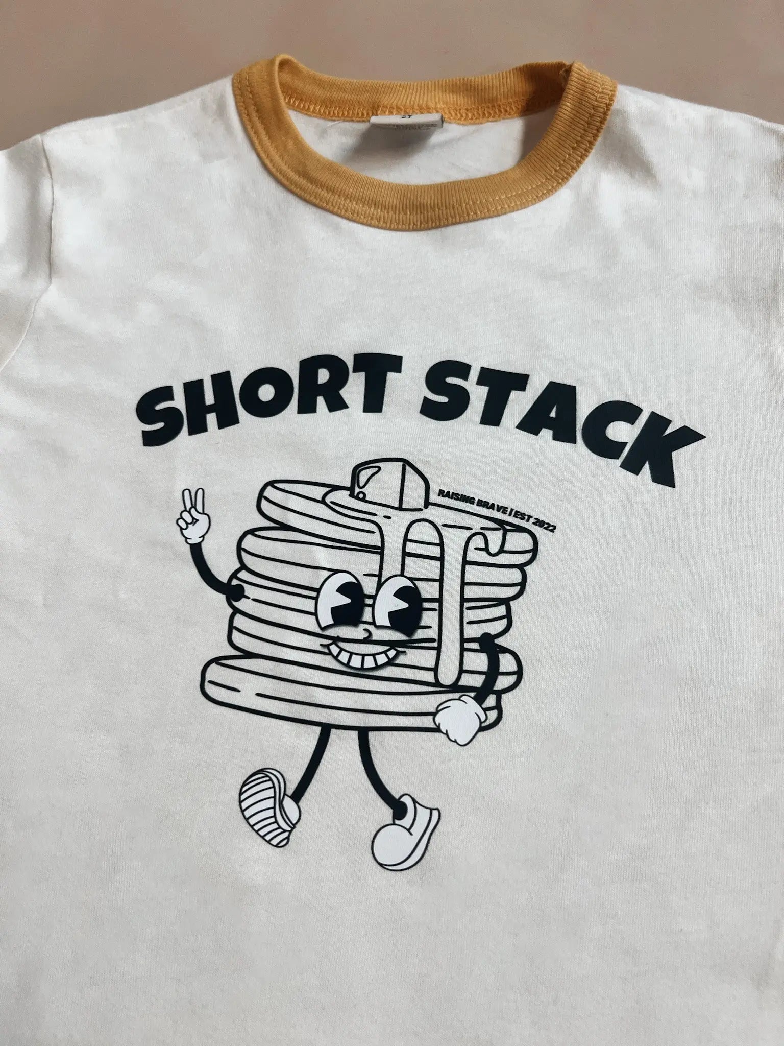 Short Stack Toddler Graphic Tee Raising Brave
