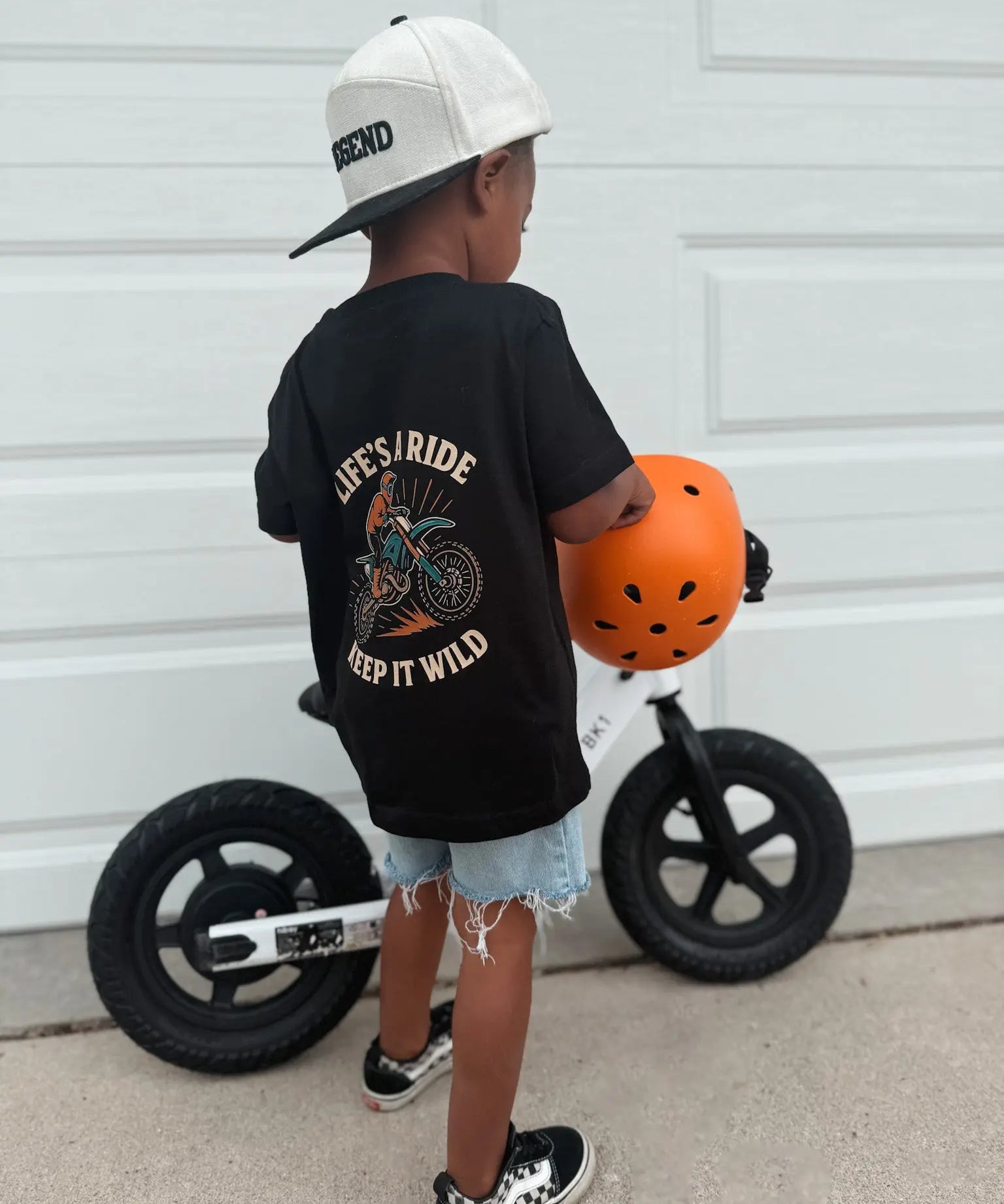 Life's a Ride Toddler Tee Raising Brave