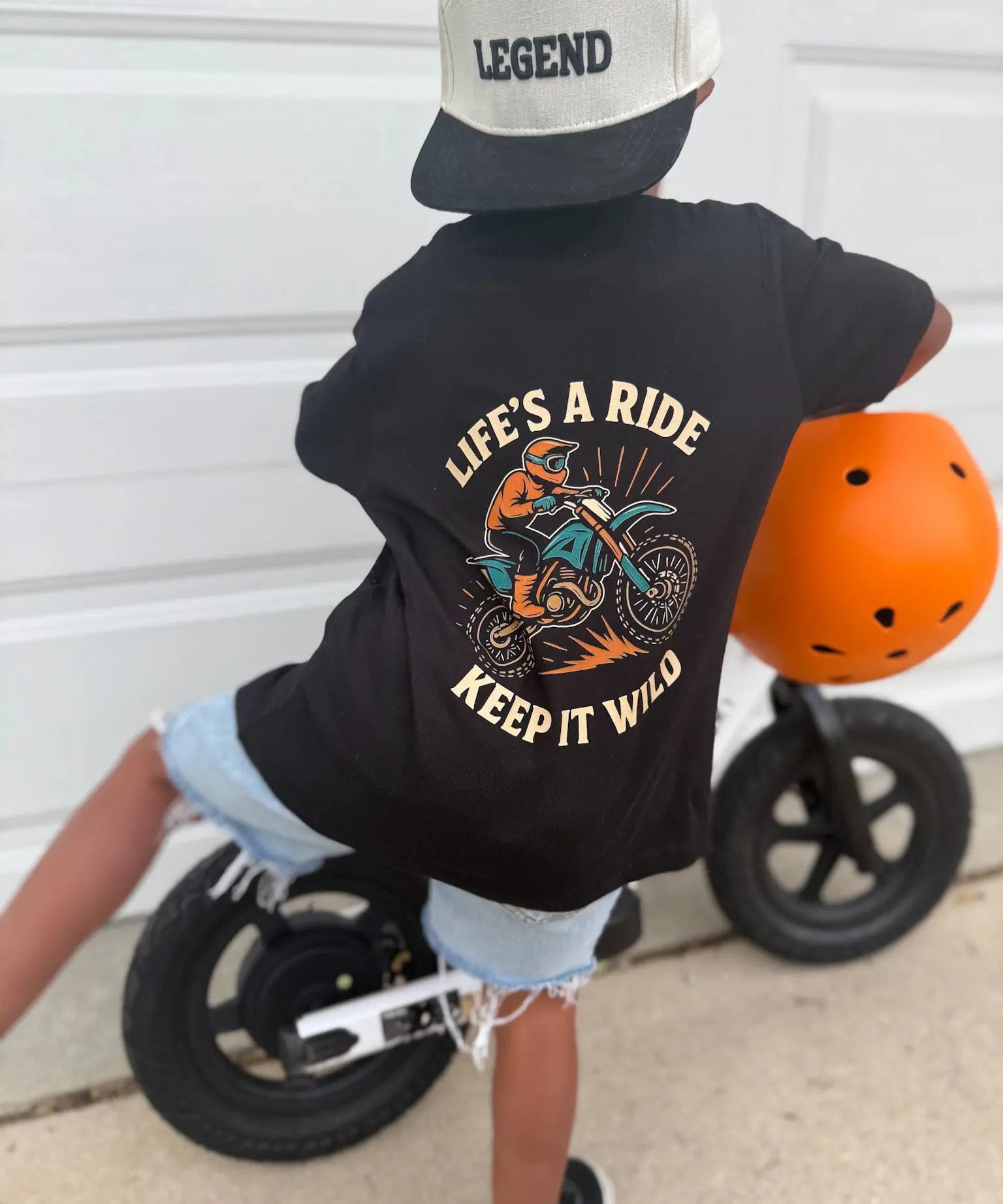 Life's a Ride Toddler Tee Raising Brave