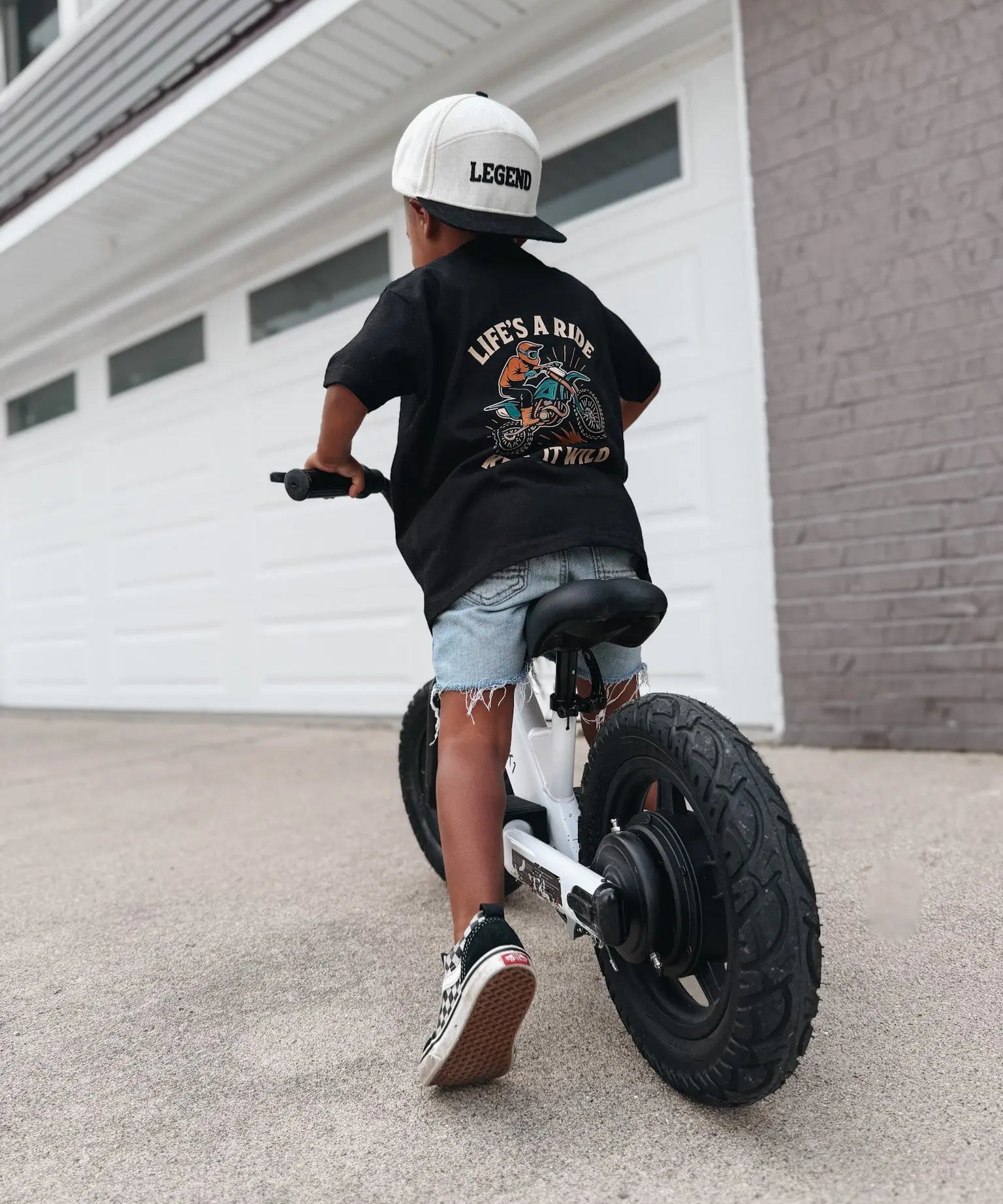 Life's a Ride Toddler Tee Raising Brave