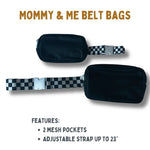 Mama Checkered Belt Bag Big Little Wish