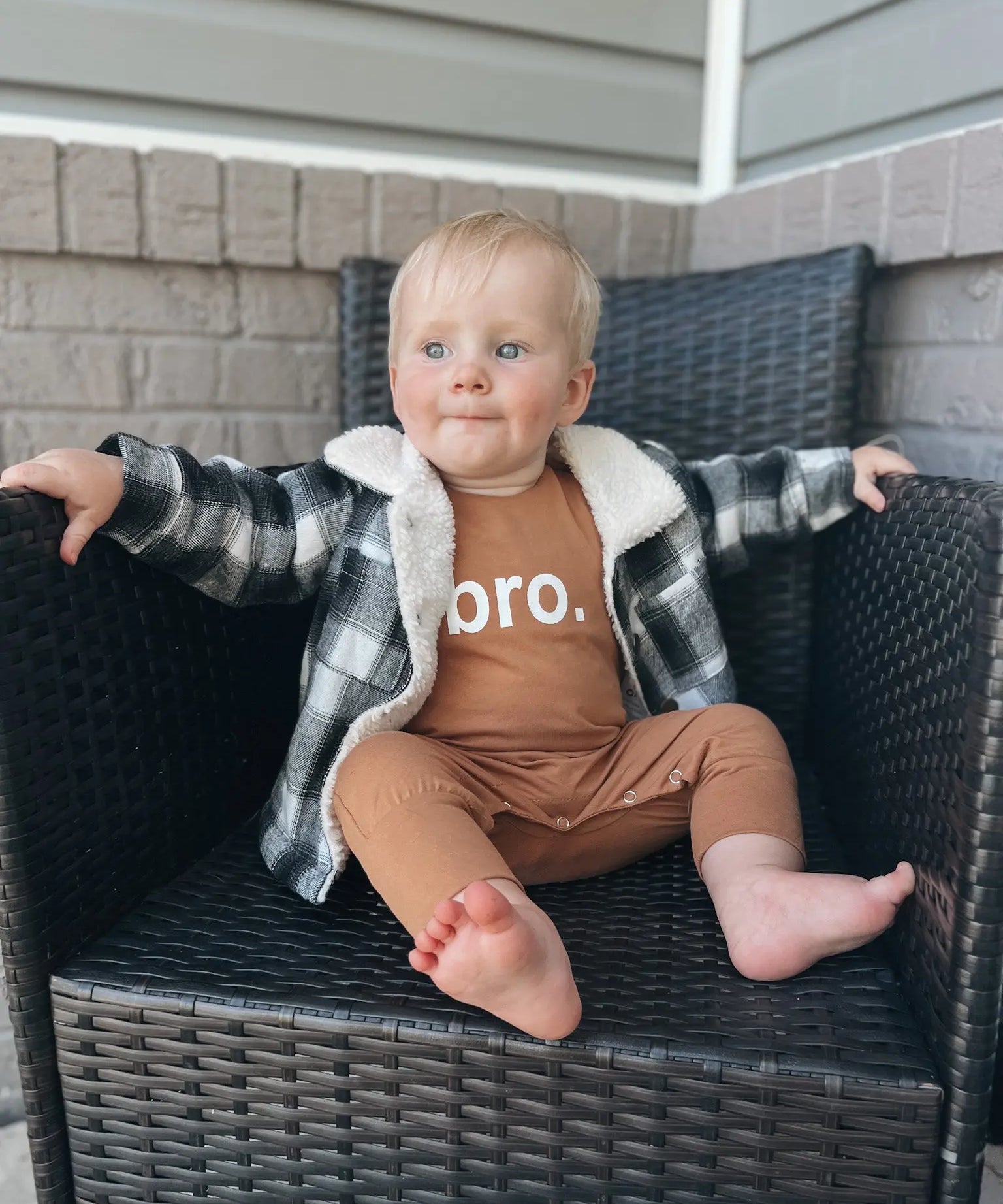 Bro. Romper - Raising Brave