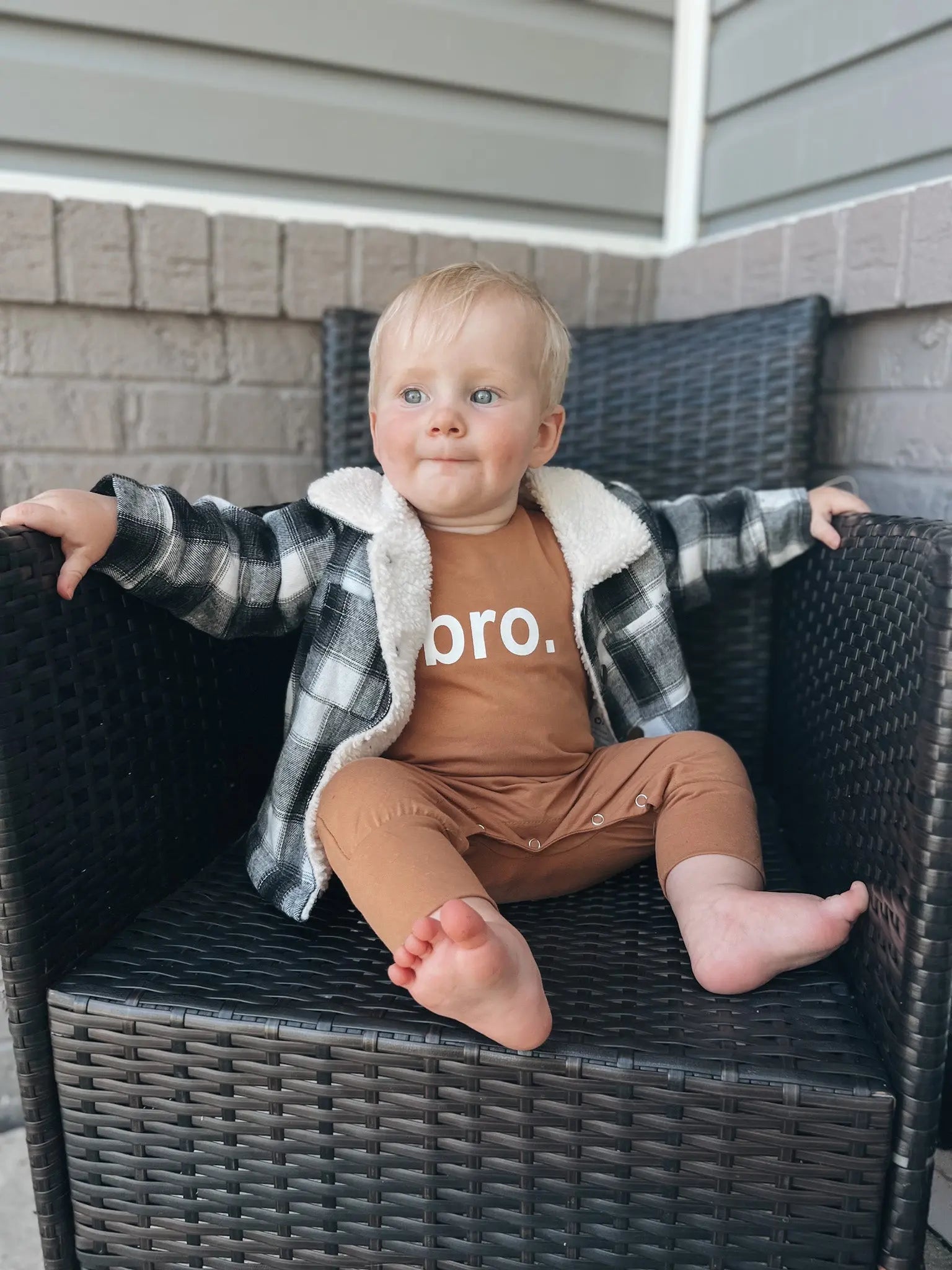 Bro. Romper - Raising Brave