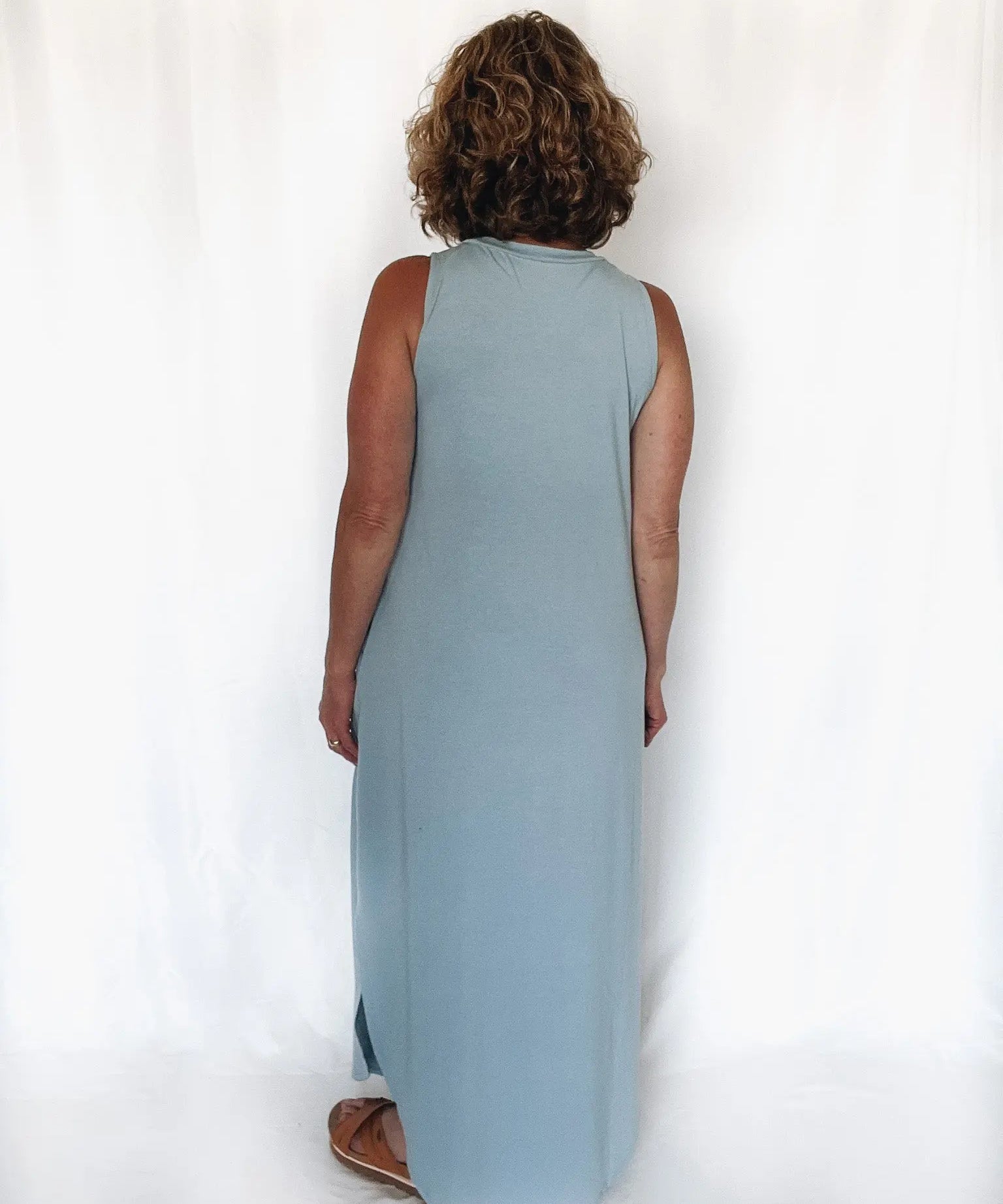 Drift Away Sleeveless Maxi Dress - Raising Brave