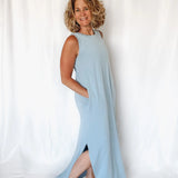 Drift Away Sleeveless Maxi Dress - Raising Brave
