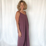 Hidden Pocket Purple Maxi Dress - Raising Brave