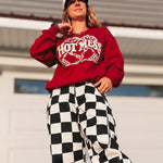 Sweatshirt Hot Mess Cherry Crew Raising Brave Boutique