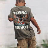 baby tees Flying in Hot Duck Tee Raising Brave Boutique
