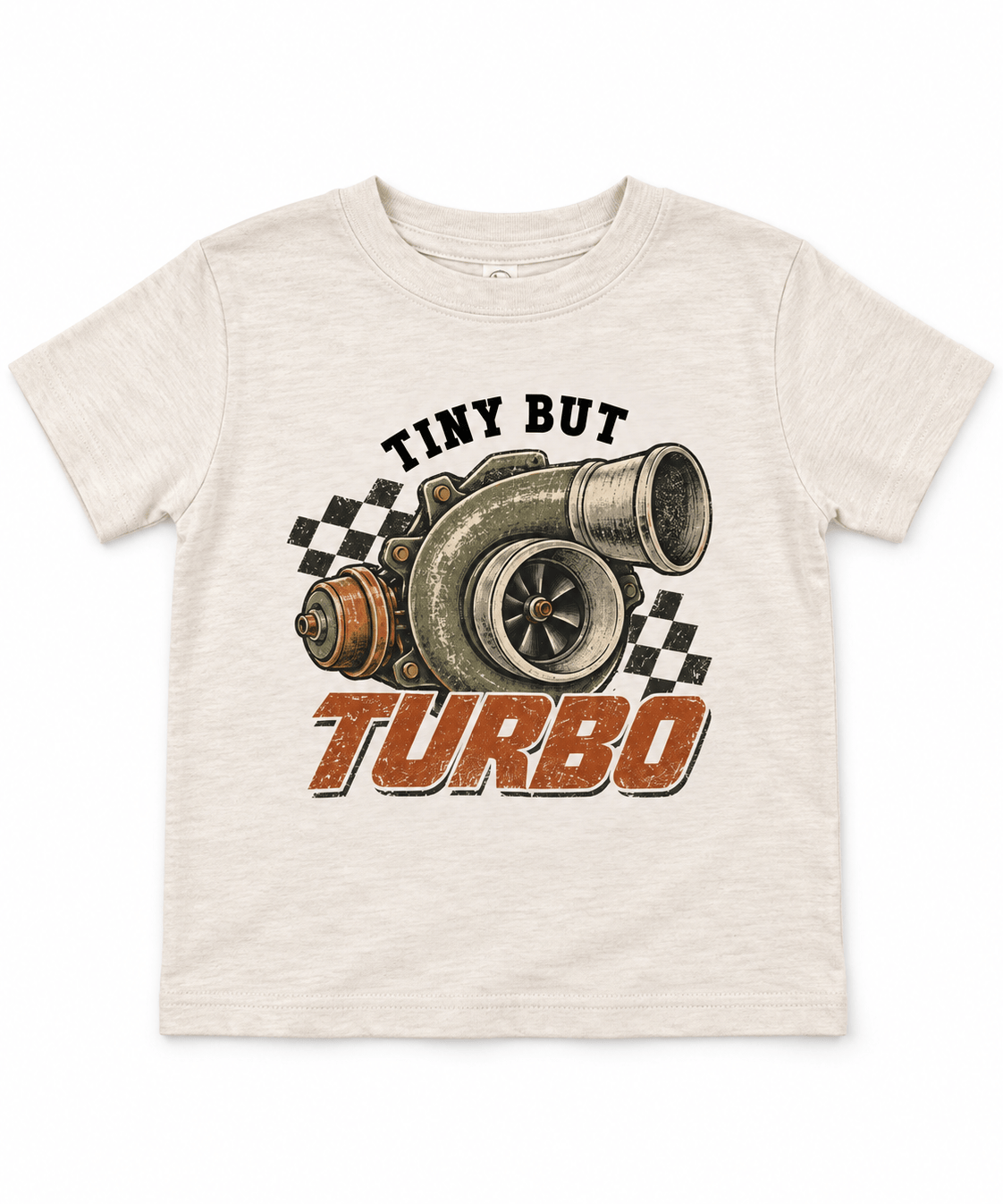 t-shirt Tiny But Turbo Tee Raising Brave Boutique