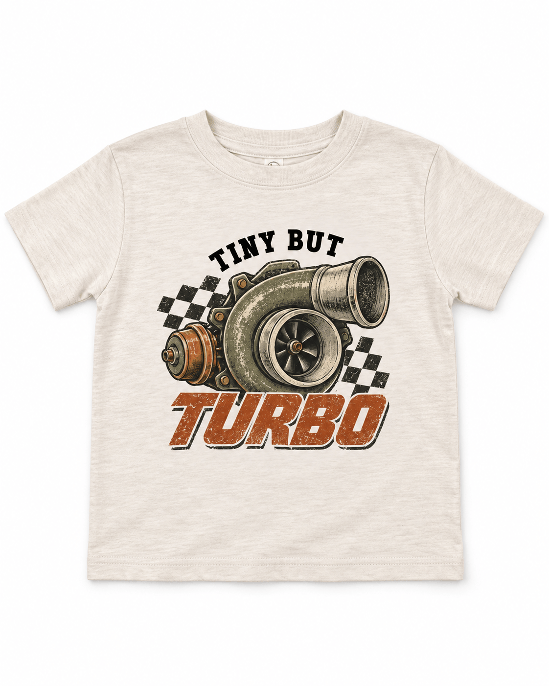 t-shirt Tiny But Turbo Tee Raising Brave Boutique