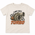 t-shirt Tiny But Turbo Tee Raising Brave Boutique