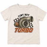 t-shirt Tiny But Turbo Tee Raising Brave Boutique