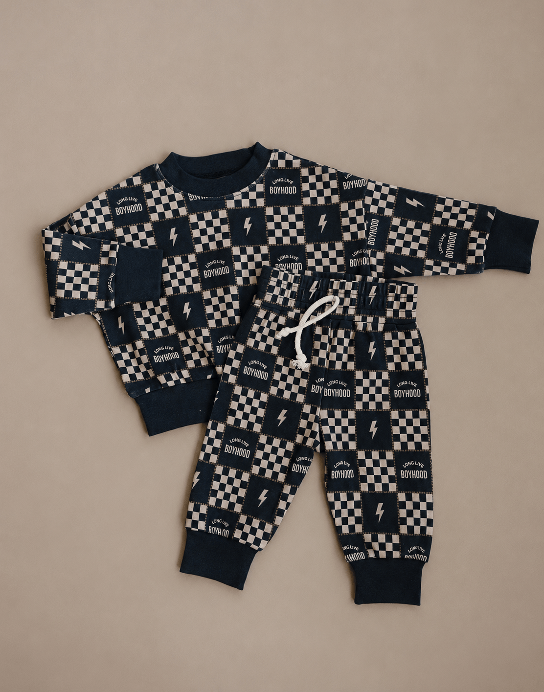 Boy Set Long Live Boyhood Jogger Set Raising Brave Boutique