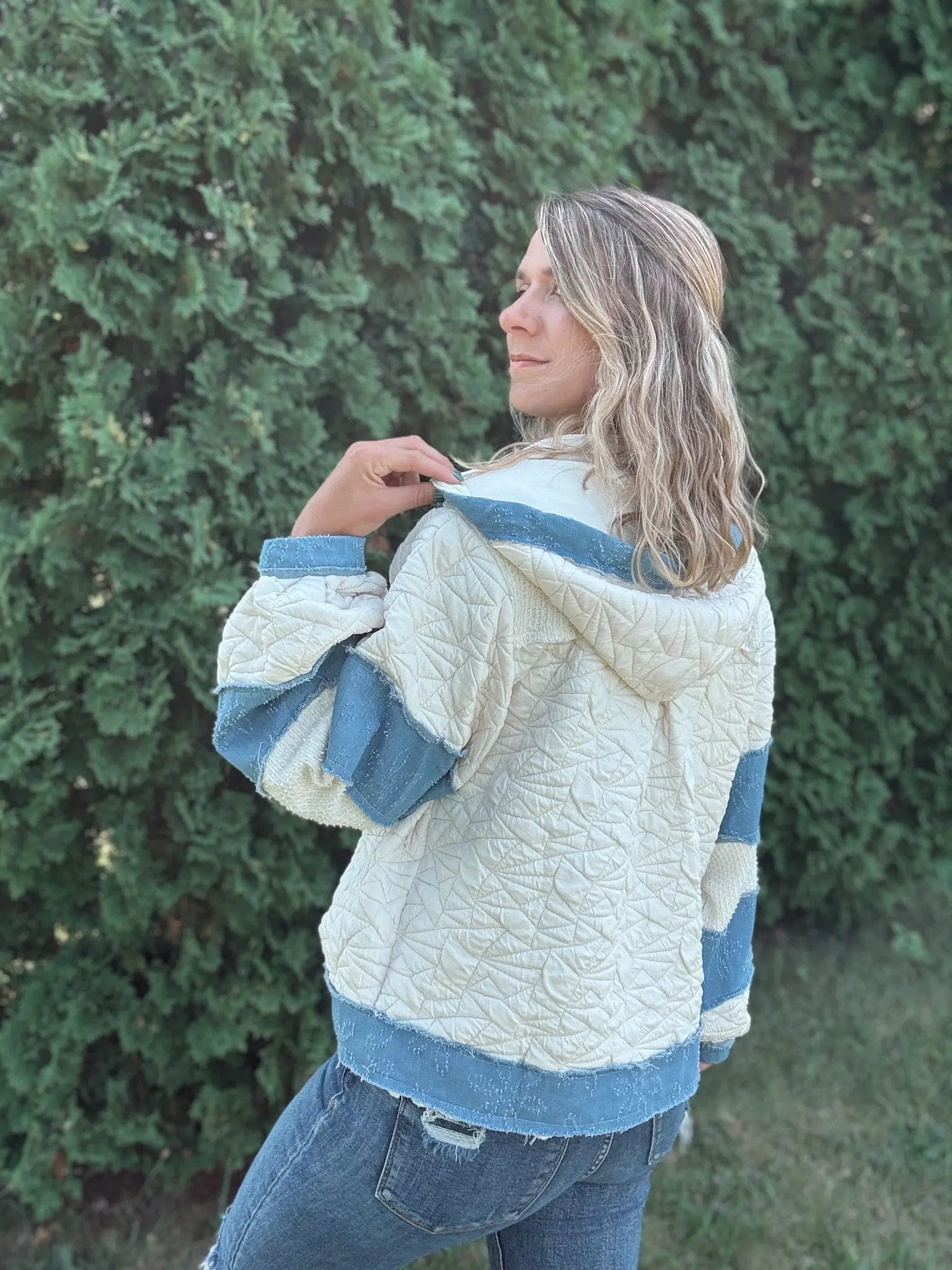 Vintage Oversized Quilted Jacket POL