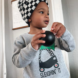 Sleighin' It Crewneck Raising Brave