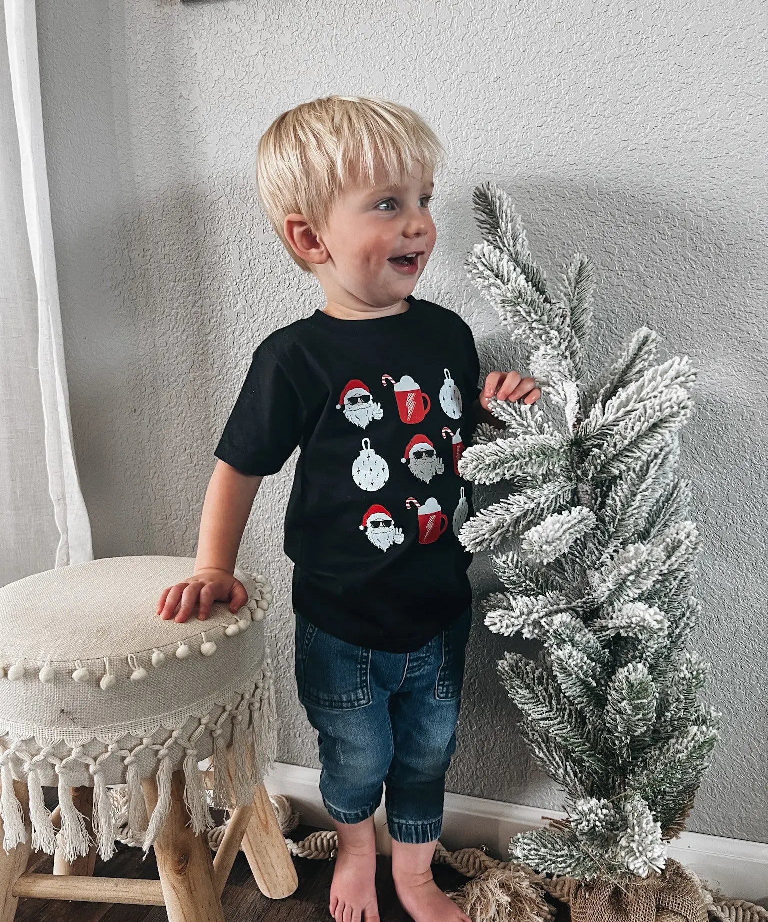 Rad Santa Tee Raising Brave
