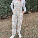 Vintage Boho Denim Overalls