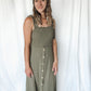 Meadow Breeze Button Maxi