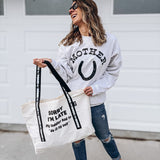 Sorry I'm Late Tote